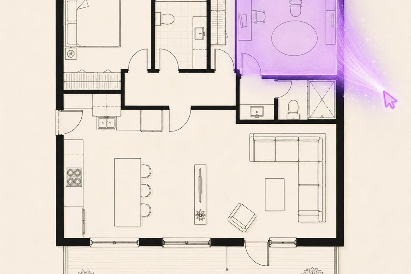 room — Deep olive